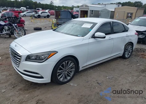 2017 Genesis G80 3.8 из США, поврежденный, VIN KMHGN4JE2HU187629